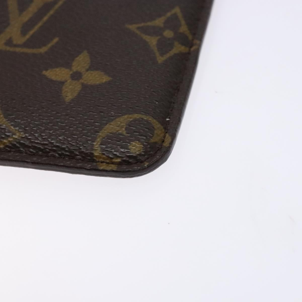 LOUIS VUITTON Monogram Etui Lunette MM Glasses Case M66544 LV Auth 135904
