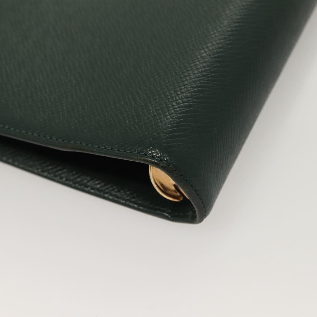 LOUIS VUITTON Taiga Agenda MM Day Planner Cover Epicea R20403 LV Auth 135909