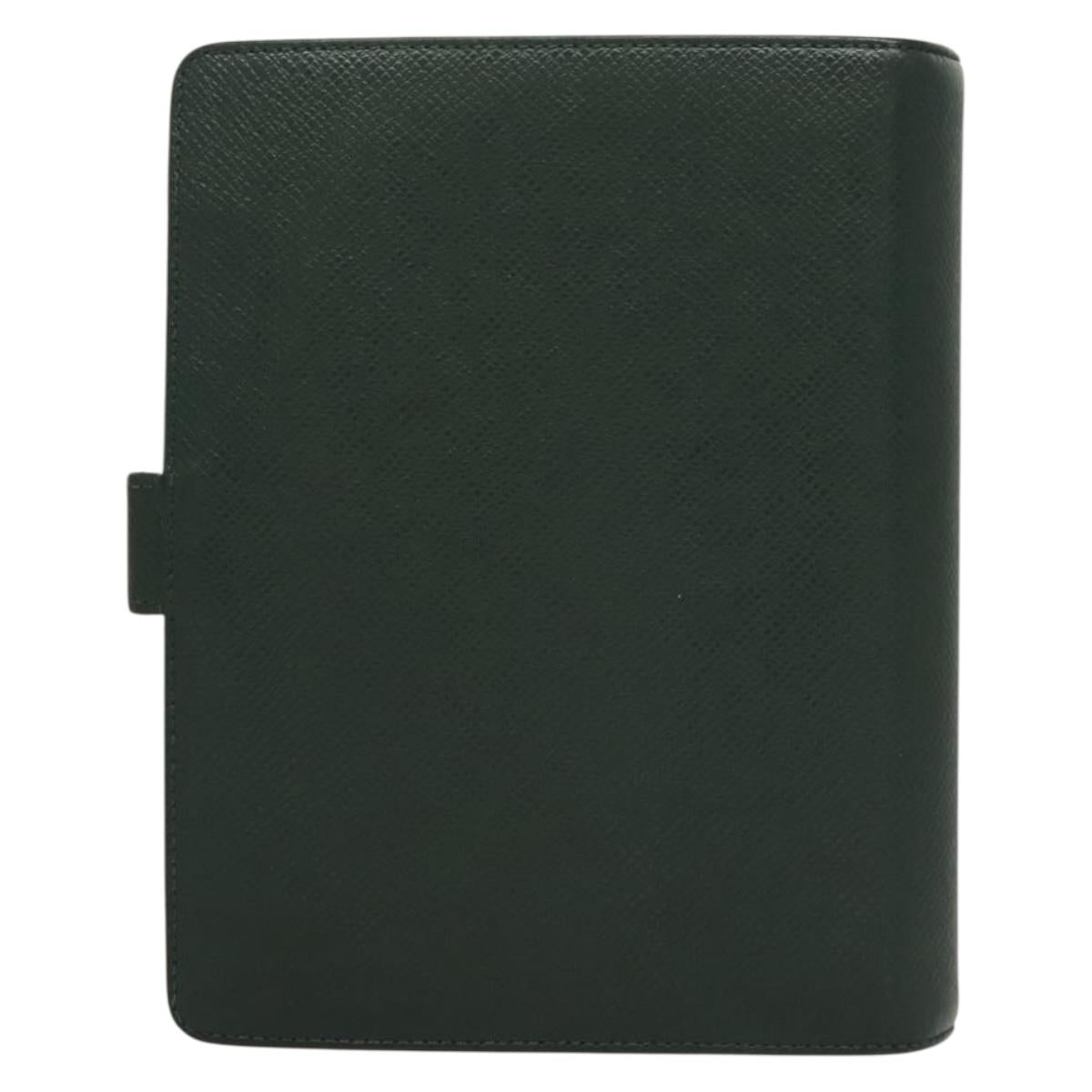 LOUIS VUITTON Taiga Agenda MM Day Planner Cover Epicea R20403 LV Auth 135909