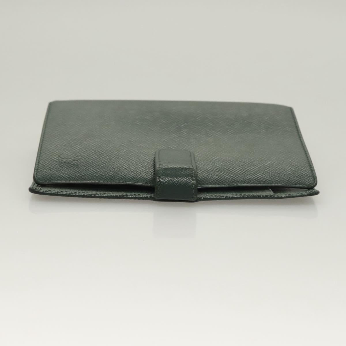 LOUIS VUITTON Taiga Agenda MM Day Planner Cover Epicea R20403 LV Auth 135909