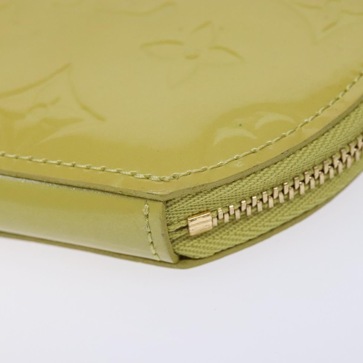 LOUIS VUITTON Vernis Porte Monnaie Chapo Coin Veil Amplession M91412 Auth 135911