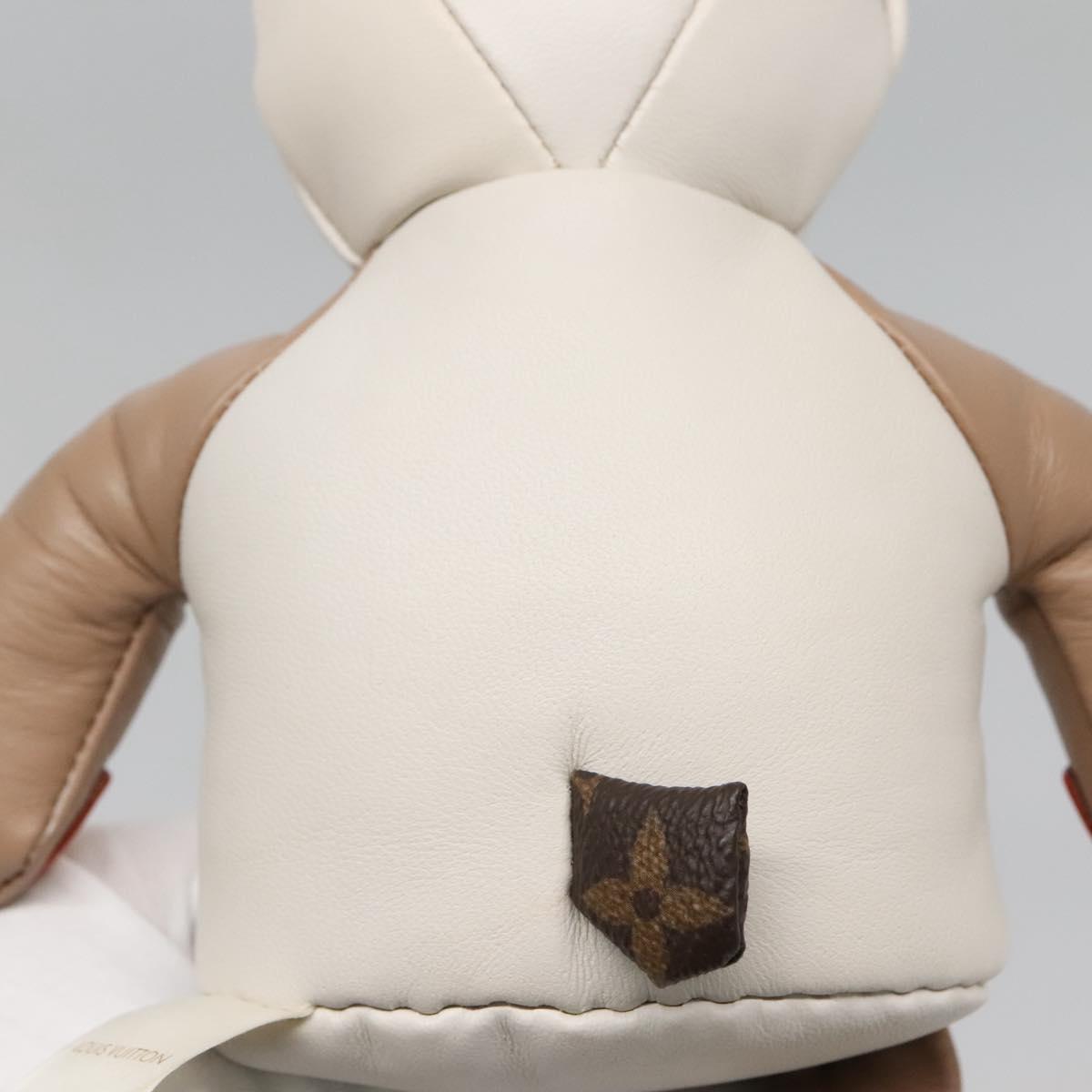 LOUIS VUITTON Monogram Teddy Bear Dudului GI0142 LV Auth 135939
