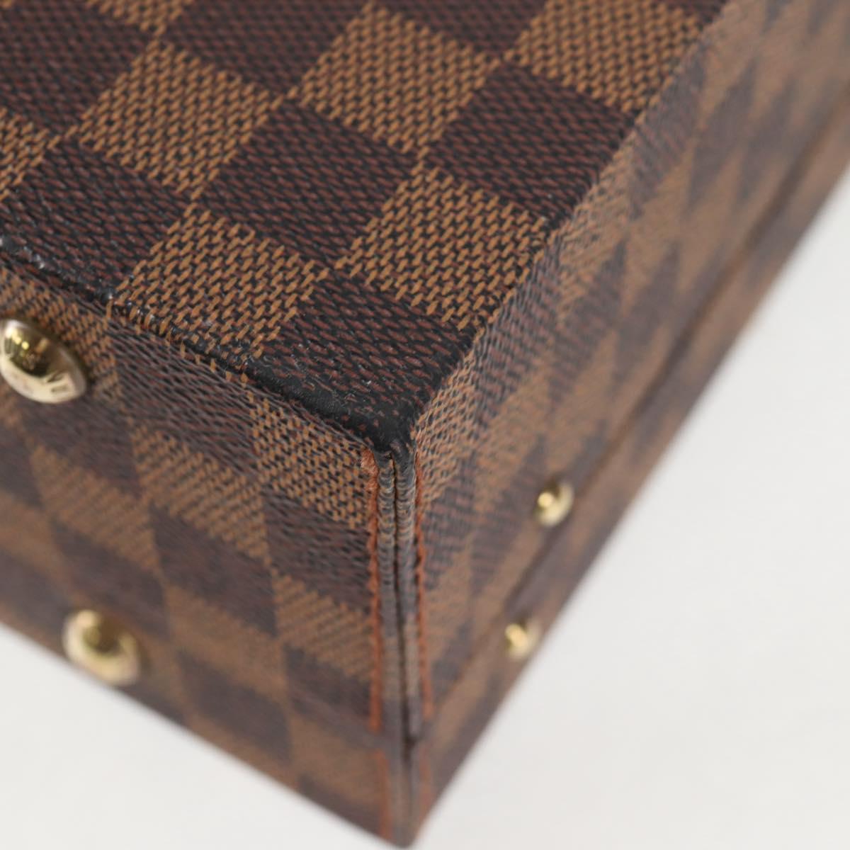 LOUIS VUITTON Damier Ebene Boite Bijou Jewelry Box SPO LV Auth 135955SV
