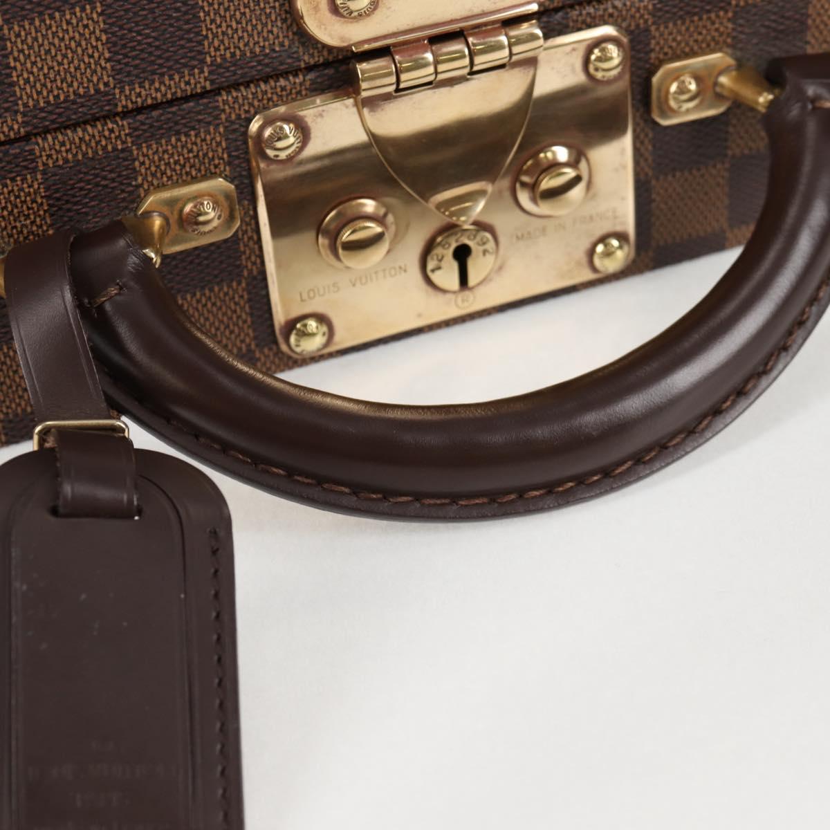 LOUIS VUITTON Damier Ebene Boite Bijou Jewelry Box SPO LV Auth 135955SV