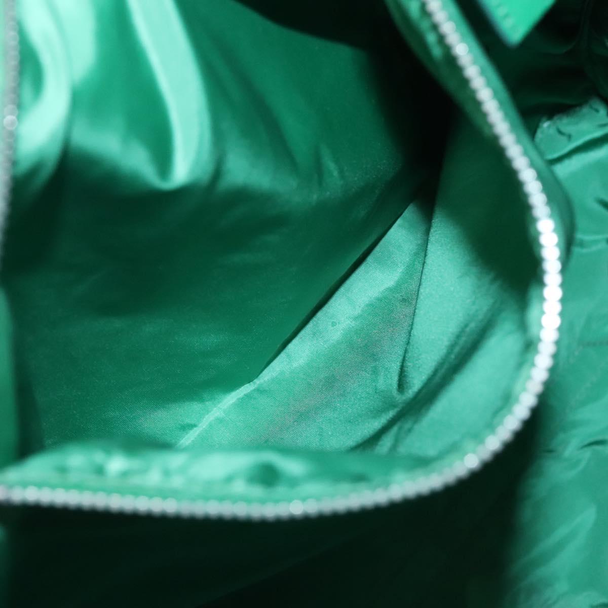 PRADA Tote Bag Nylon Multicolor Silver Auth 135984