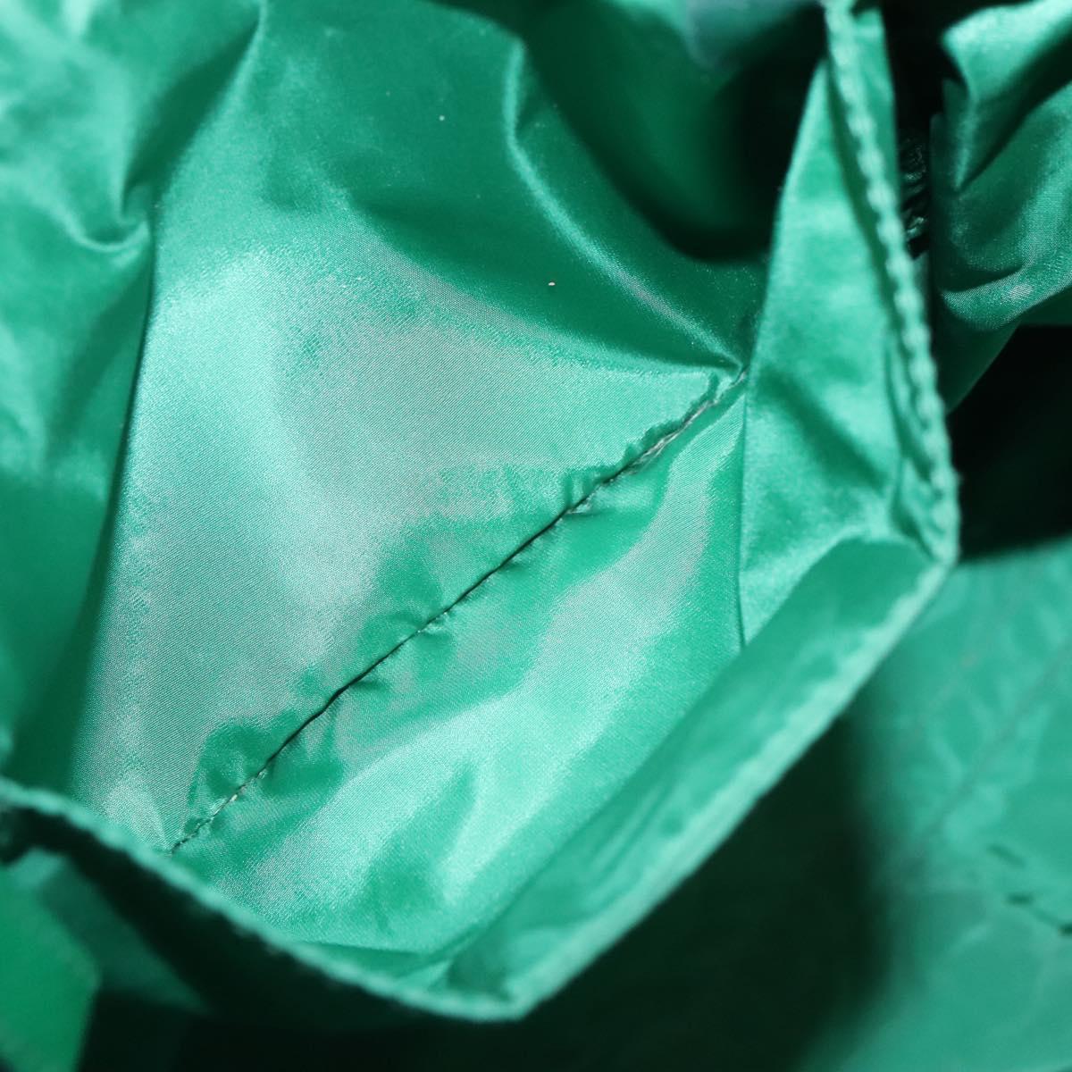 PRADA Tote Bag Nylon Multicolor Silver Auth 135984