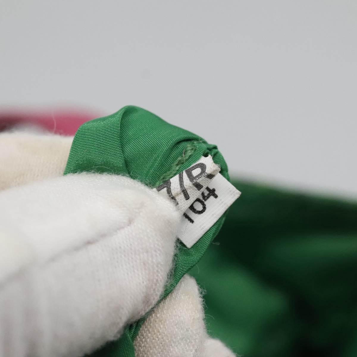 PRADA Tote Bag Nylon Multicolor Silver Auth 135984