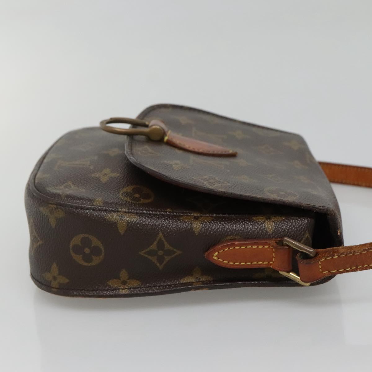 LOUIS VUITTON Monogram Monogram Saint Cloud MM Shoulder Bag M51243 Auth 136010