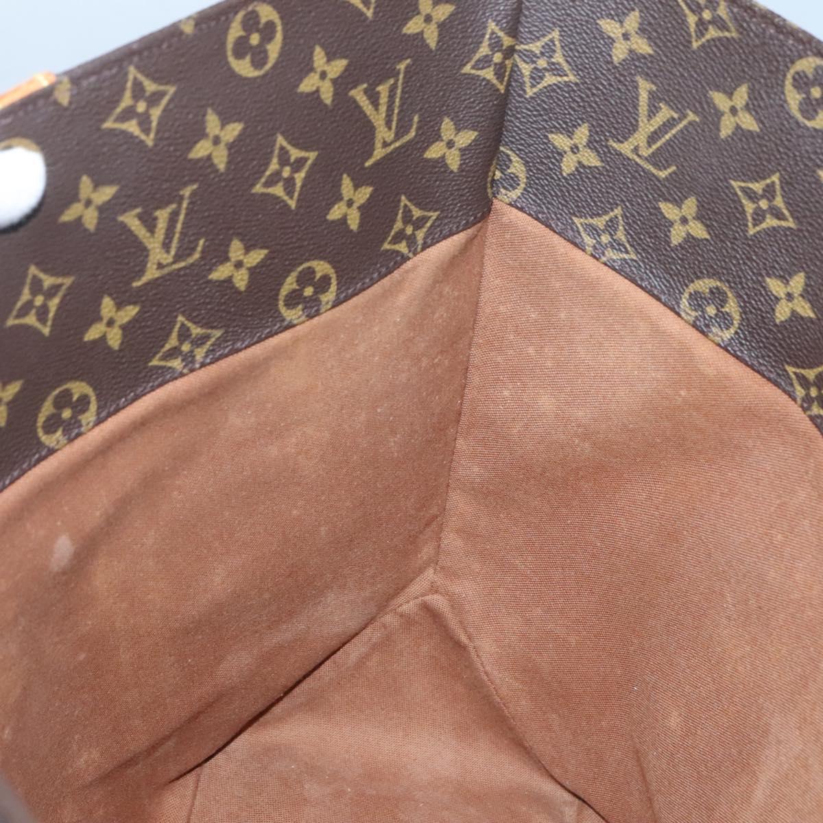 LOUIS VUITTON Monogram Sac Shopping Tote Bag M51108 LV Auth 136012