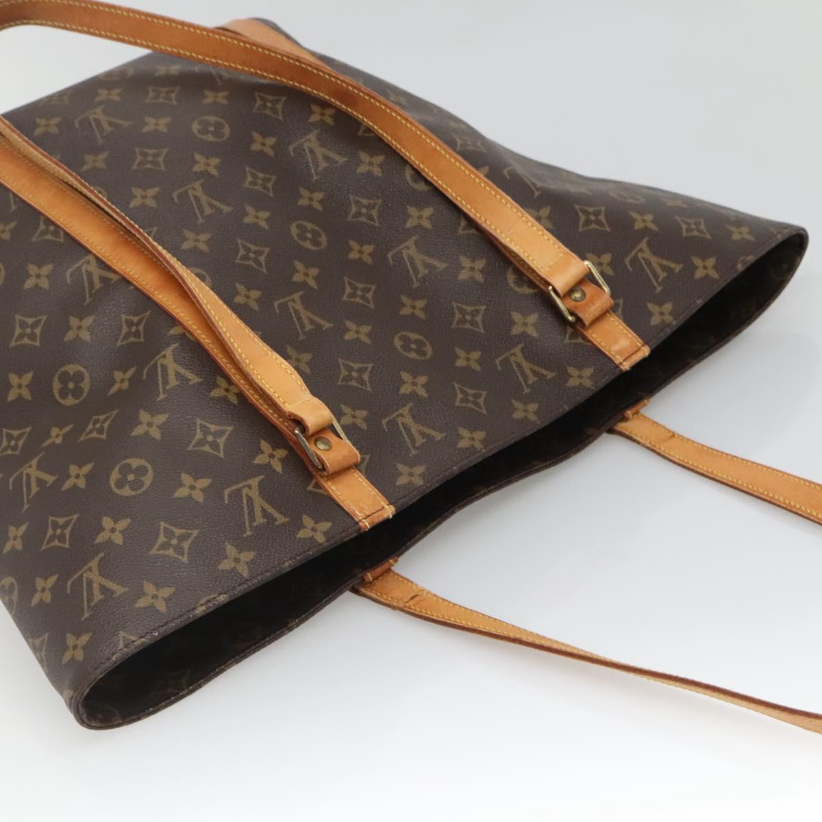 LOUIS VUITTON Monogram Sac Shopping Tote Bag M51108 LV Auth 136012
