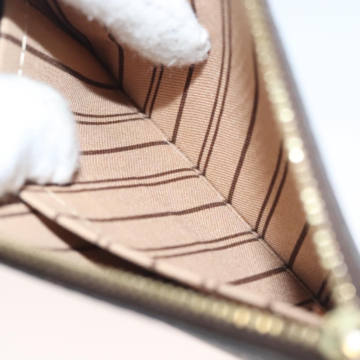 LOUIS VUITTON Monogram Neverfull PM Pouch Pouch LV Auth 136091