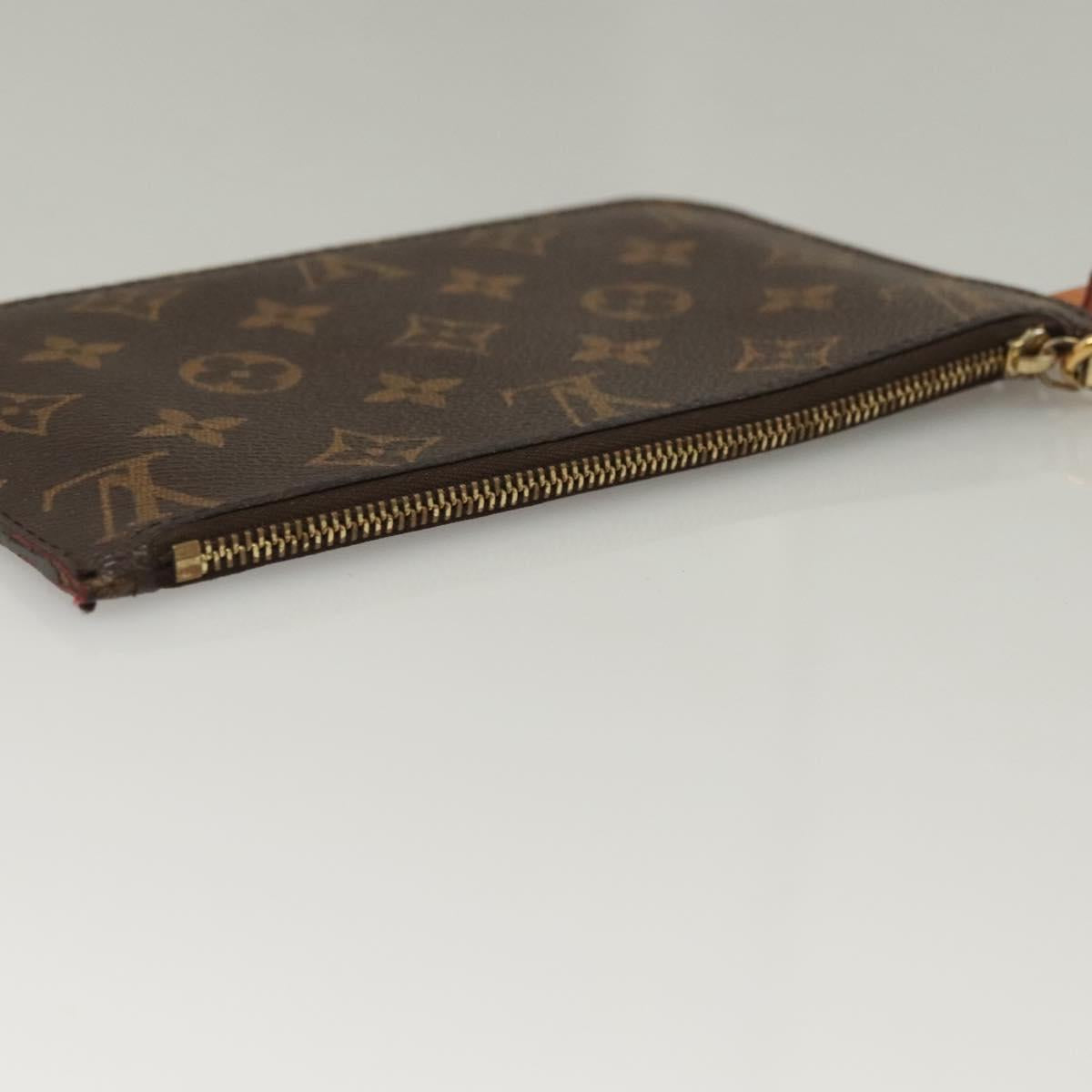LOUIS VUITTON Monogram Neverfull PM Pouch Pouch LV Auth 136091
