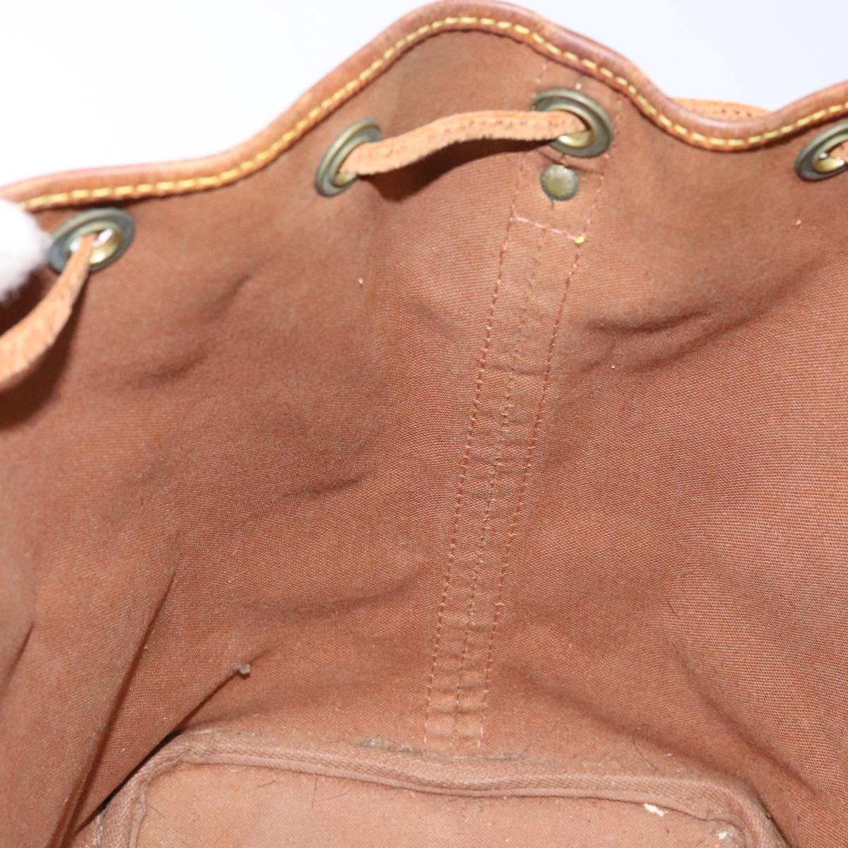 LOUIS VUITTON Monogram Petit Noe Shoulder Bag M42226 LV Auth 136092
