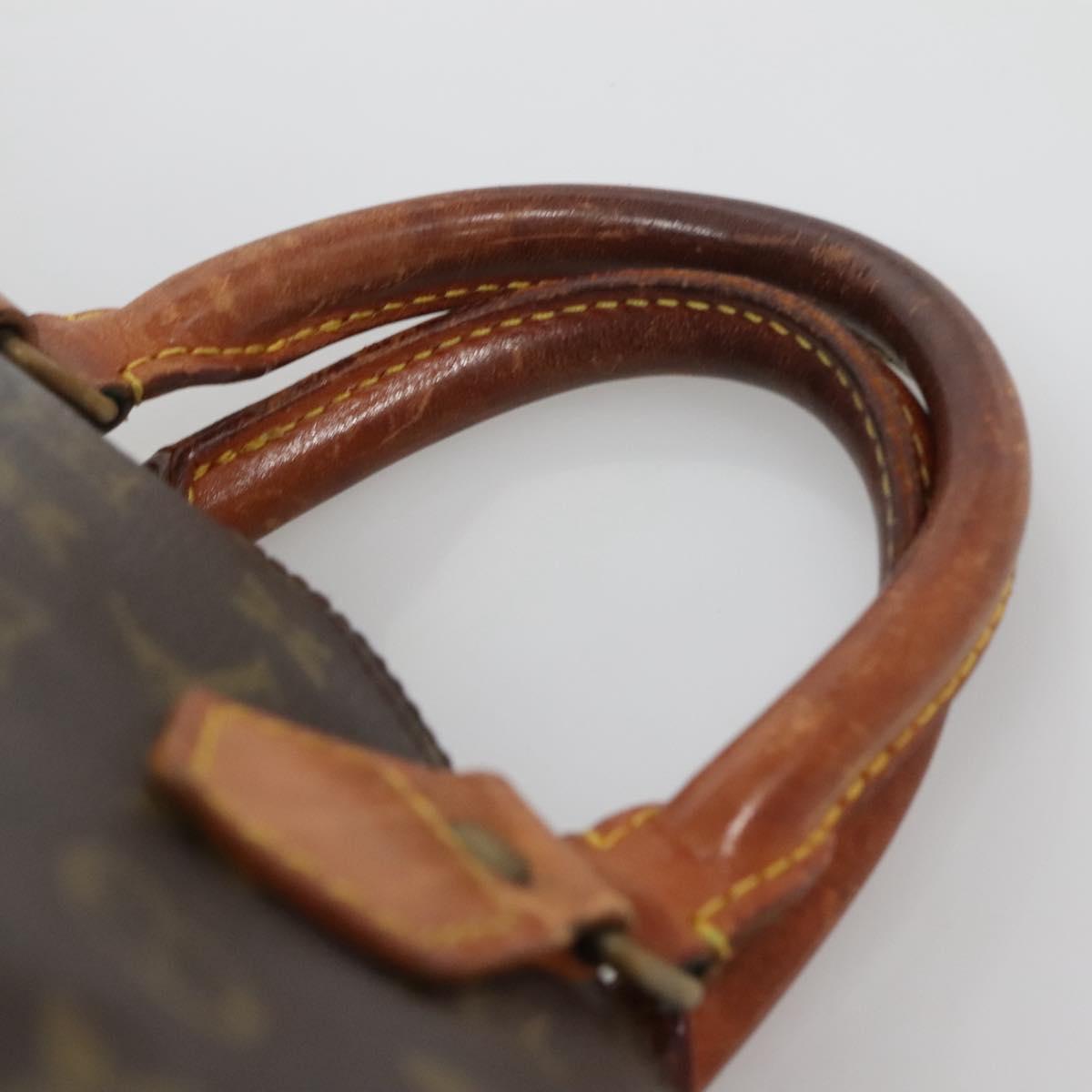LOUIS VUITTON Monogram Speedy 35 Hand Bag M41524 LV Auth 136095