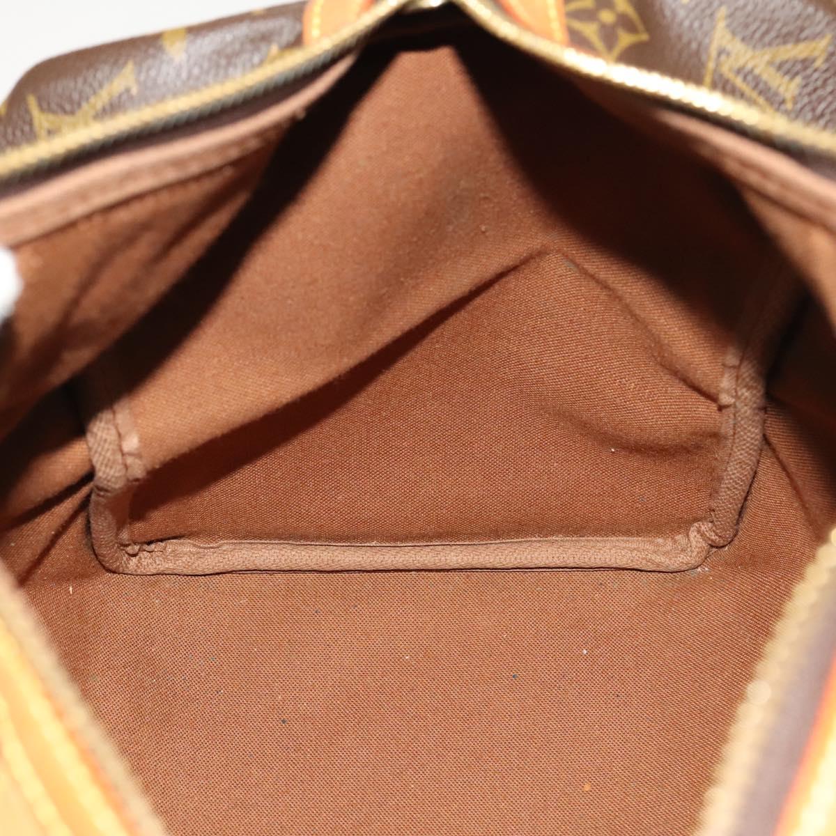 LOUIS VUITTON Monogram Sac Souple 35 Boston Bag M41626 LV Auth 136096