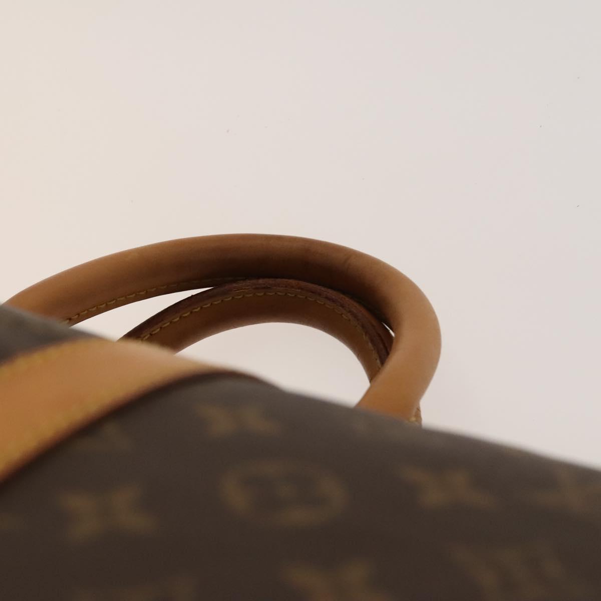 LOUIS VUITTON Monogram Keepall 55 Boston Bag M41424 LV Auth 136102