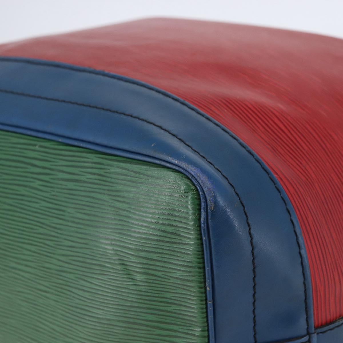 LOUIS VUITTON Epi Toriko color Noe Bag Red Blue Green M44084 LV Auth 136128