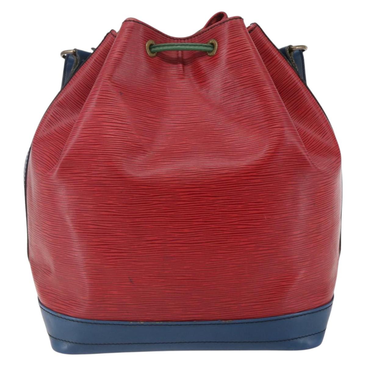 LOUIS VUITTON Epi Toriko color Noe Bag Red Blue Green M44084 LV Auth 136128