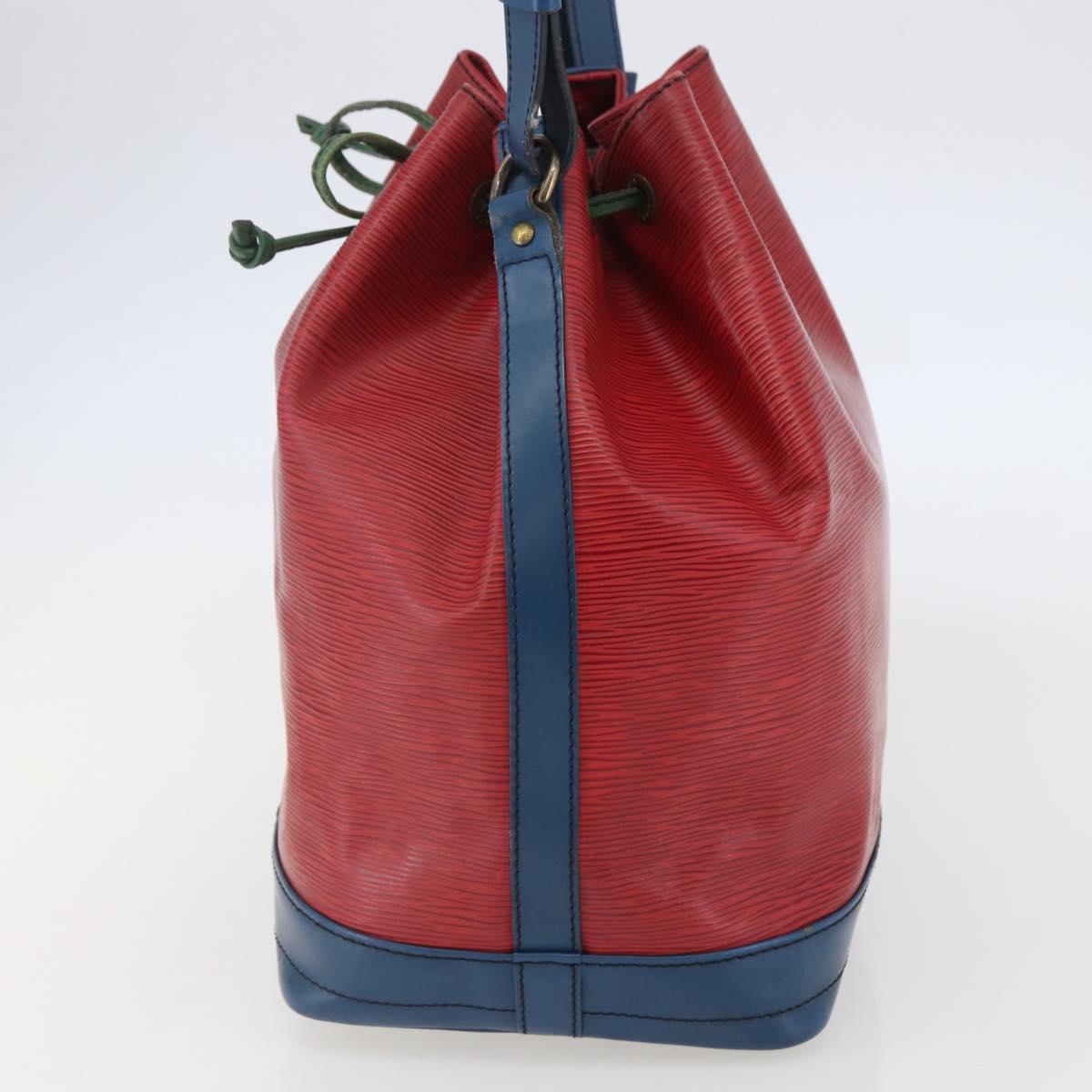 LOUIS VUITTON Epi Toriko color Noe Bag Red Blue Green M44084 LV Auth 136128