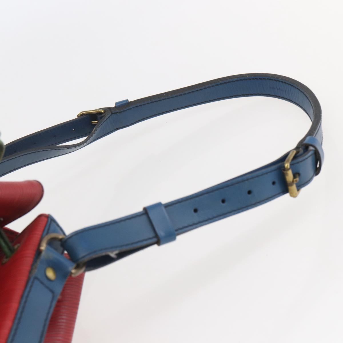 LOUIS VUITTON Epi Toriko color Noe Bag Red Blue Green M44084 LV Auth 136128