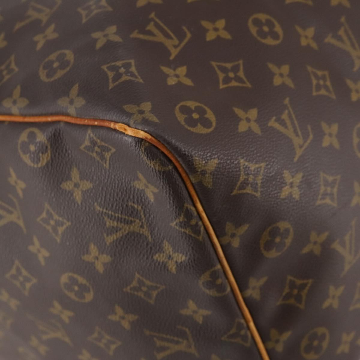 LOUIS VUITTON Monogram Keepall 60 Boston Bag M41422 LV Auth 136139