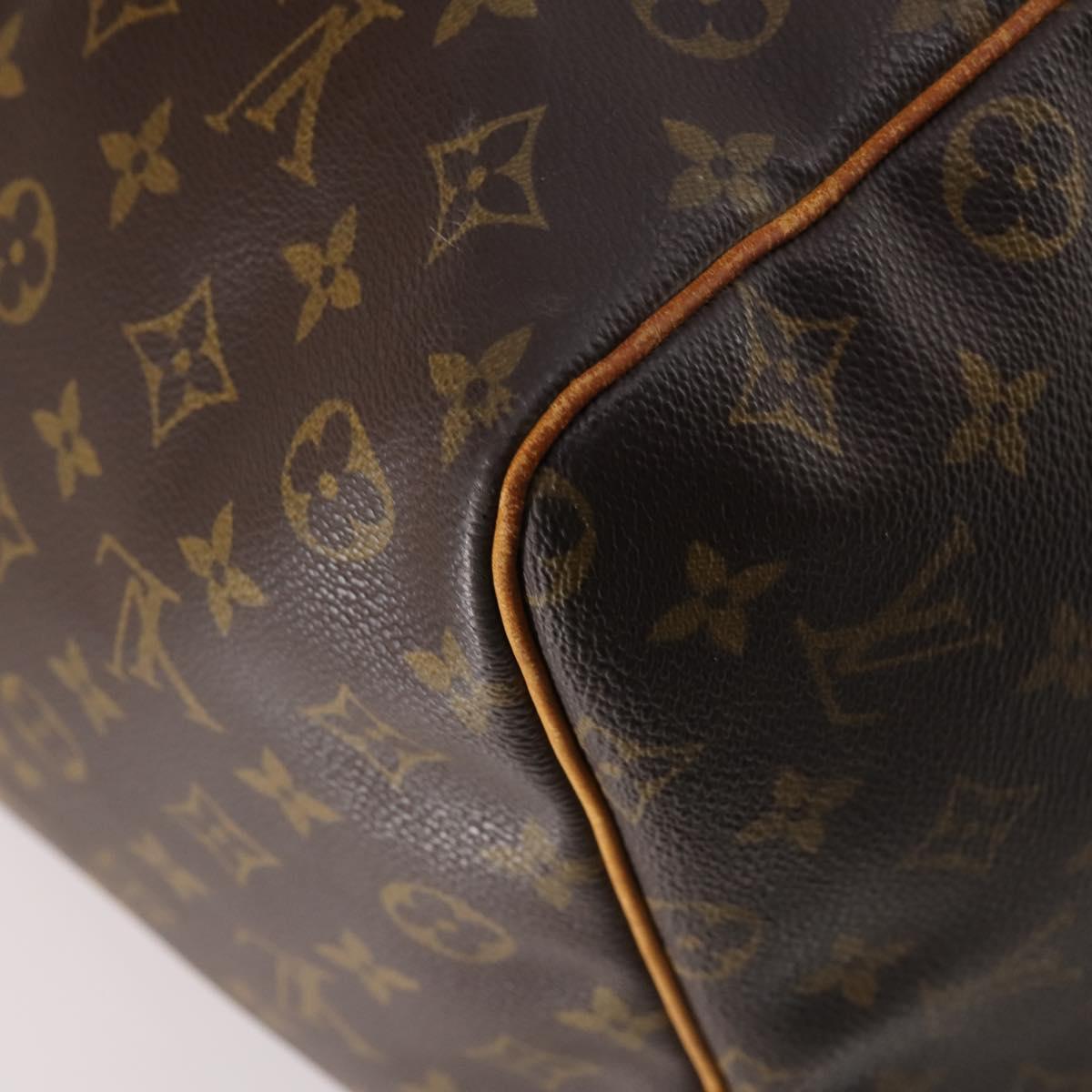 LOUIS VUITTON Monogram Keepall 60 Boston Bag M41422 LV Auth 136139