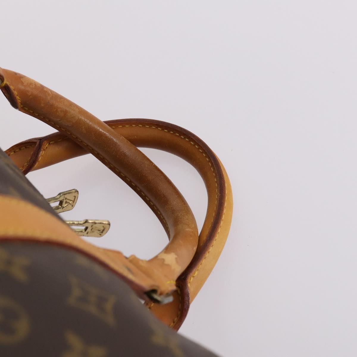 LOUIS VUITTON Monogram Keepall 60 Boston Bag M41422 LV Auth 136139