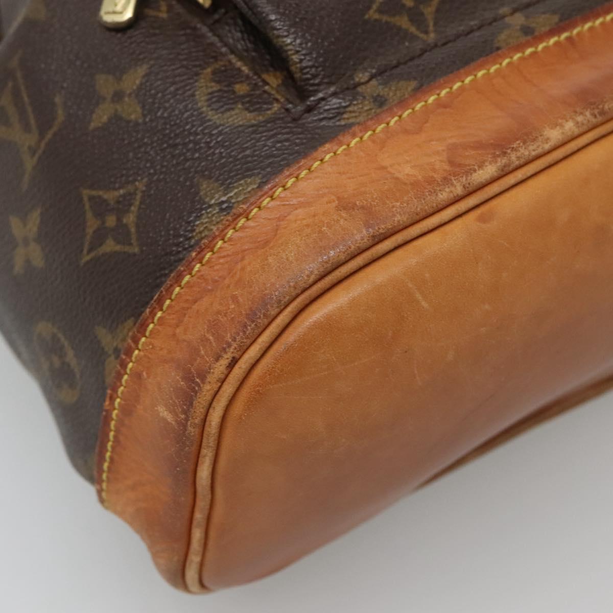 LOUIS VUITTON Monogram Montsouris MM Backpack M51136 LV Auth 136169