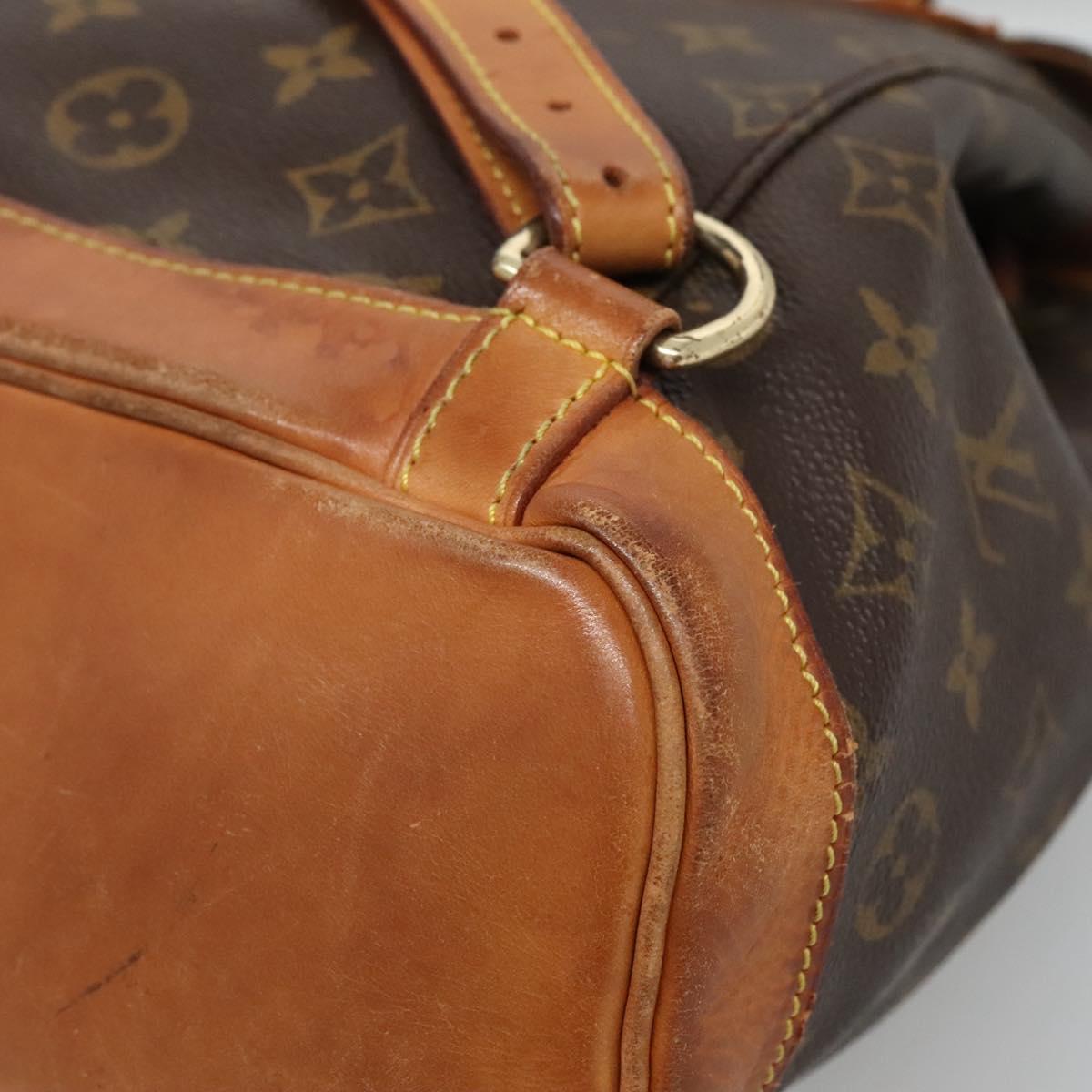 LOUIS VUITTON Monogram Montsouris MM Backpack M51136 LV Auth 136169