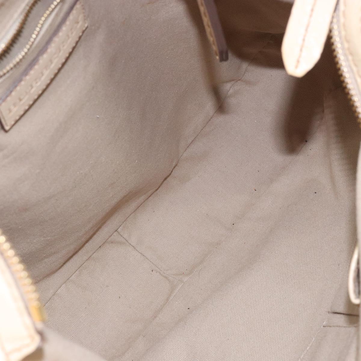 BURBERRY Nova Check Shoulder Bag Canvas Beige Auth 136215