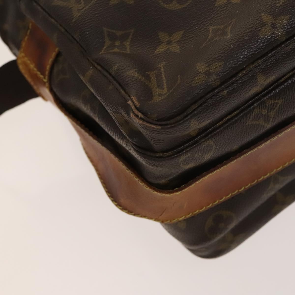 LOUIS VUITTON Monogram Naviglio Shoulder Bag SPO M50205 LV Auth 136219
