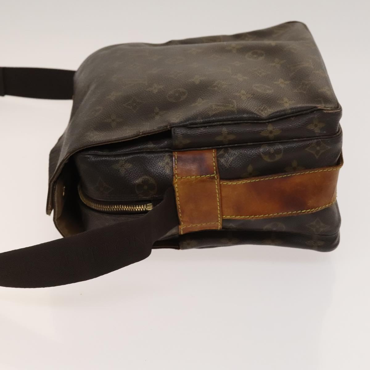 LOUIS VUITTON Monogram Naviglio Shoulder Bag SPO M50205 LV Auth 136219