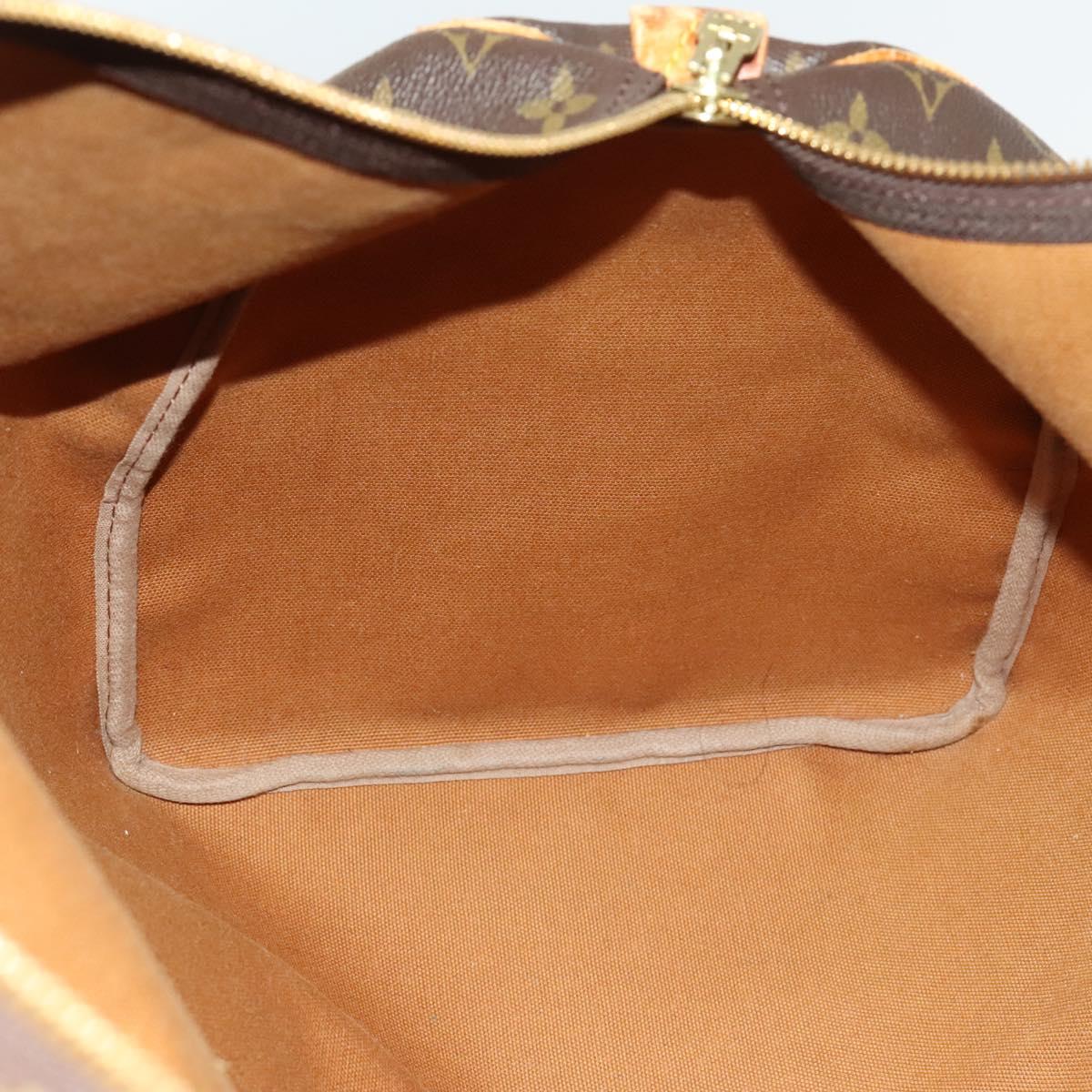 LOUIS VUITTON Monogram Keepall 55 Boston Bag M41424 LV Auth 136228