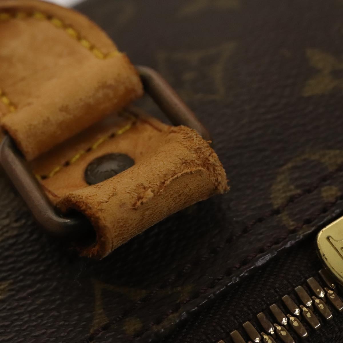 LOUIS VUITTON Monogram Keepall 55 Boston Bag M41424 LV Auth 136228