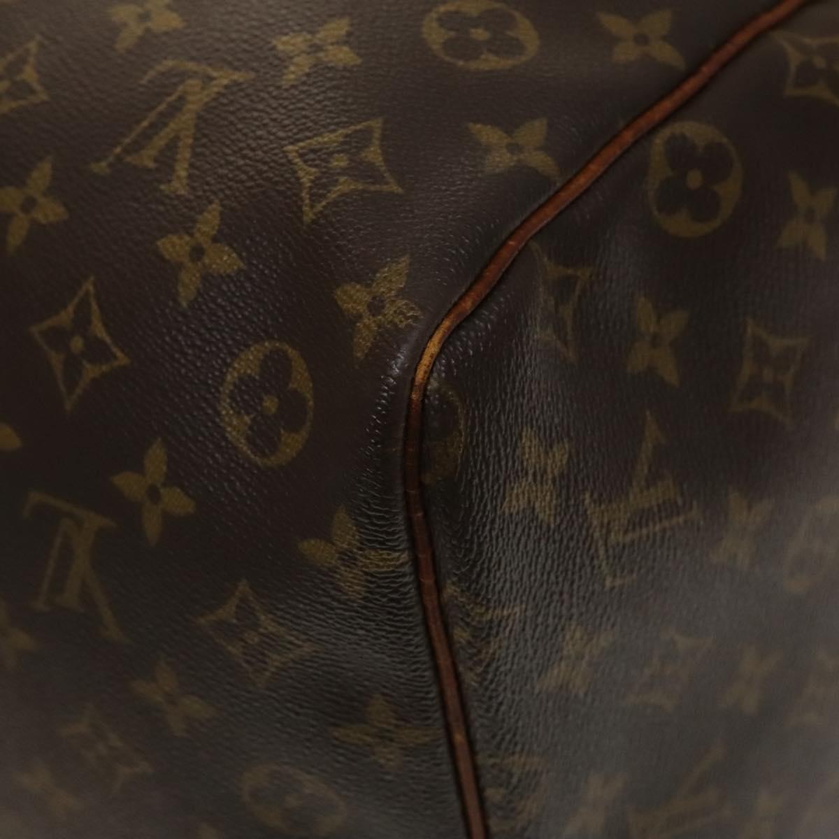LOUIS VUITTON Monogram Keepall 60 Boston Bag M41422 LV Auth 136229