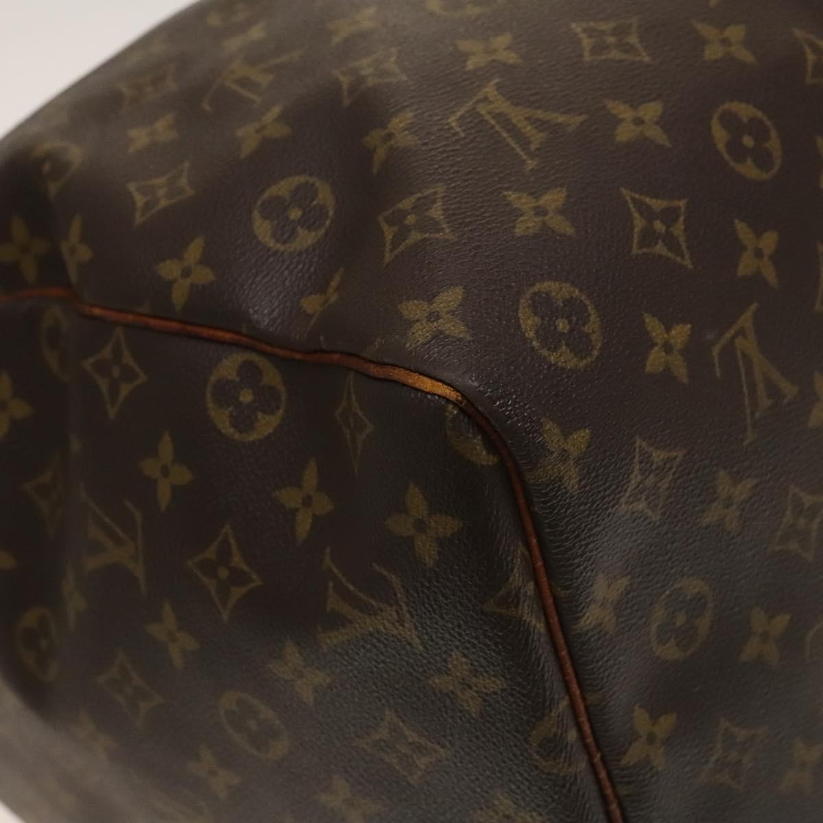LOUIS VUITTON Monogram Keepall 60 Boston Bag M41422 LV Auth 136229