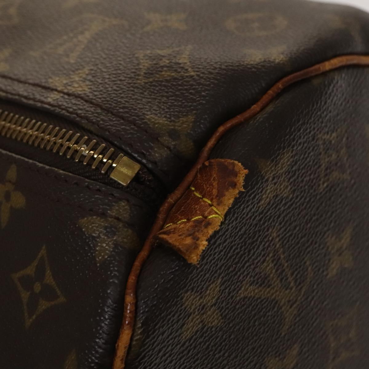 LOUIS VUITTON Monogram Keepall 60 Boston Bag M41422 LV Auth 136229