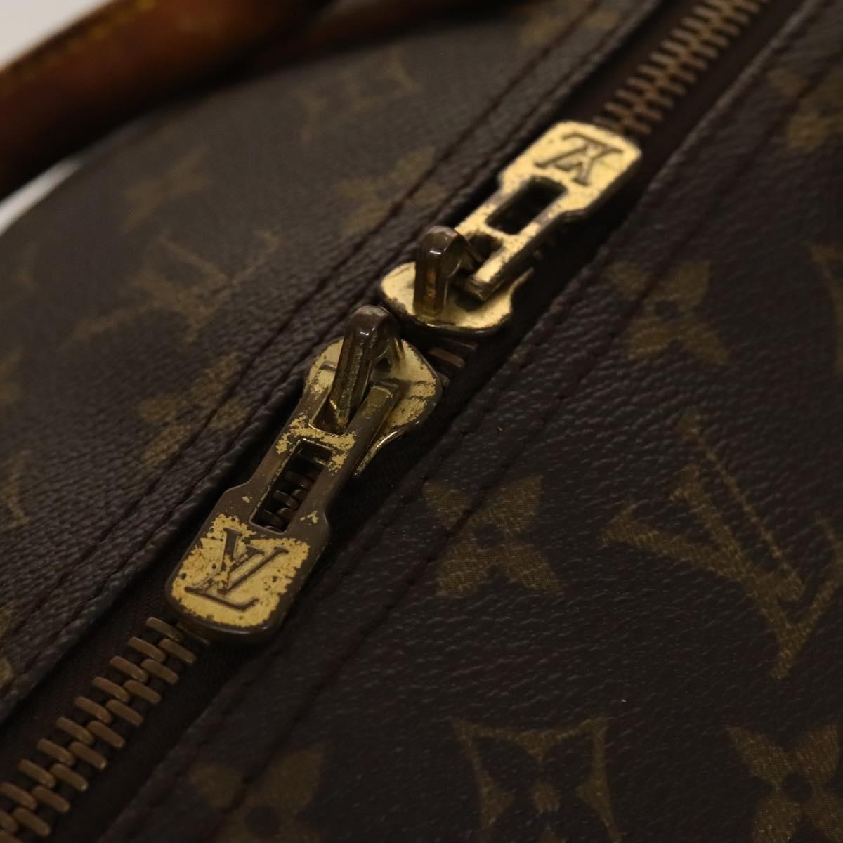 LOUIS VUITTON Monogram Keepall 60 Boston Bag M41422 LV Auth 136229