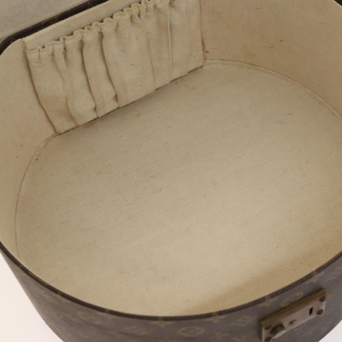 LOUIS VUITTON Monogram Hat Case Boite Chapeau 40 M23624 LV Auth 136230