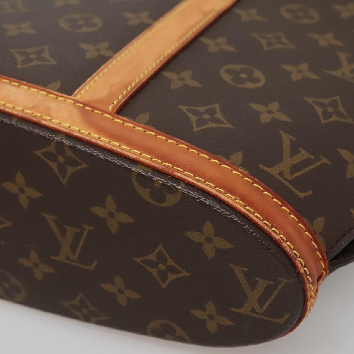 LOUIS VUITTON Monogram Babylone Tote Bag M51102 LV Auth 136237