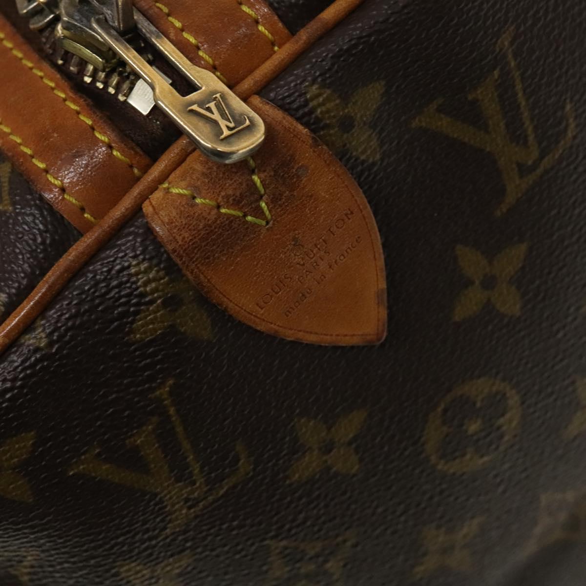 LOUIS VUITTON Monogram Sac Souple 35 Boston Bag M41626 LV Auth 136251