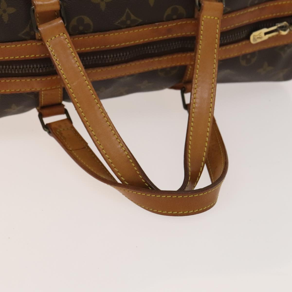 LOUIS VUITTON Monogram Sac Souple 35 Boston Bag M41626 LV Auth 136251