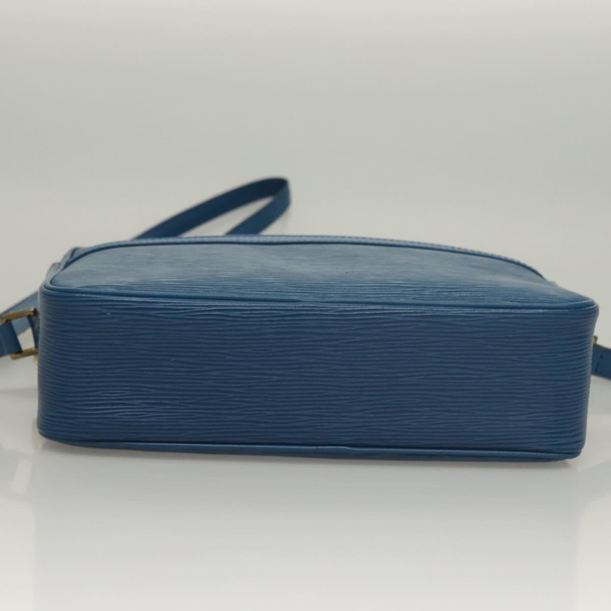 LOUIS VUITTON Epi Trocadero 27 Shoulder Bag Blue M52315 LV Auth 136255