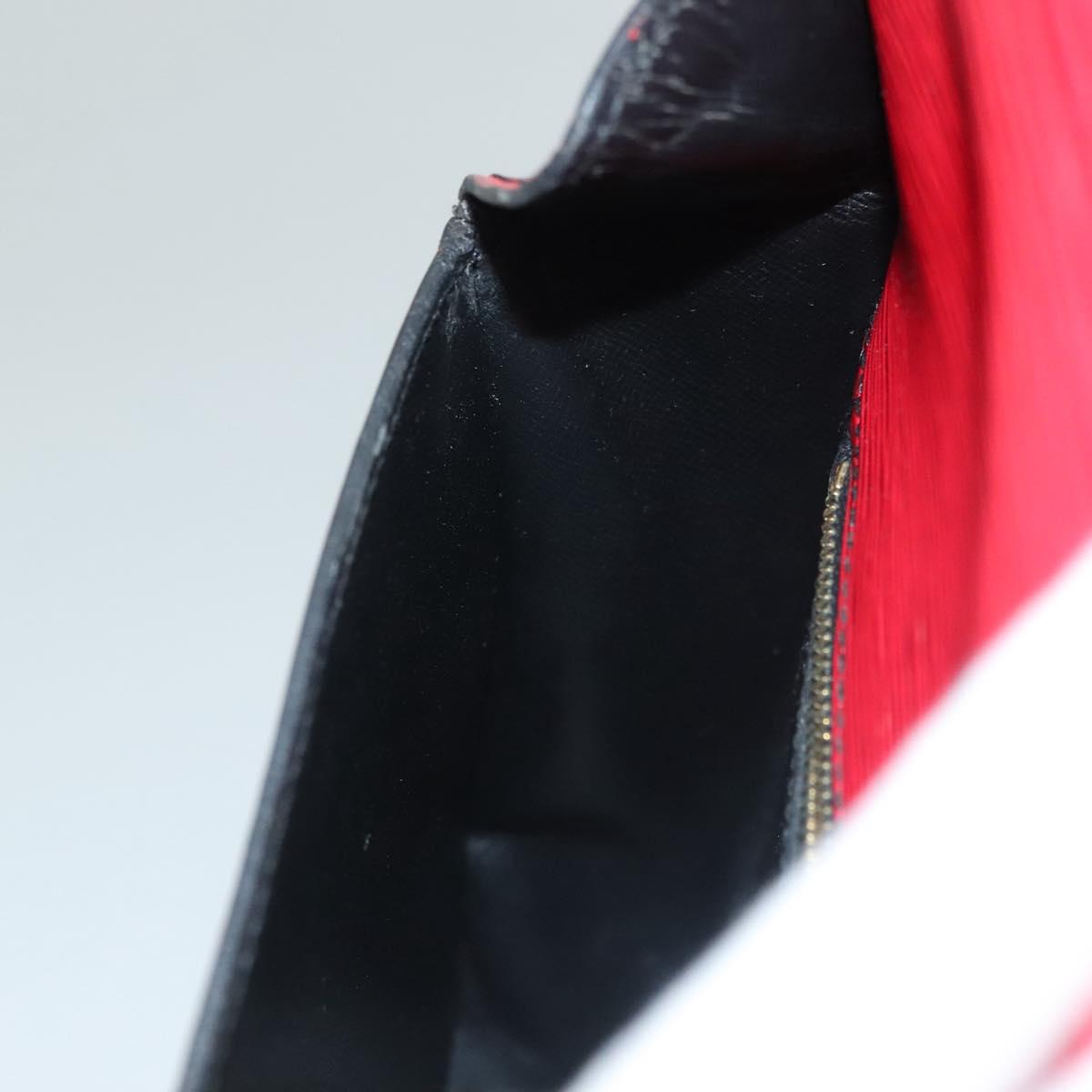 LOUIS VUITTON Epi Saint Cloud GM Shoulder Bag Red M52197 LV Auth 136259