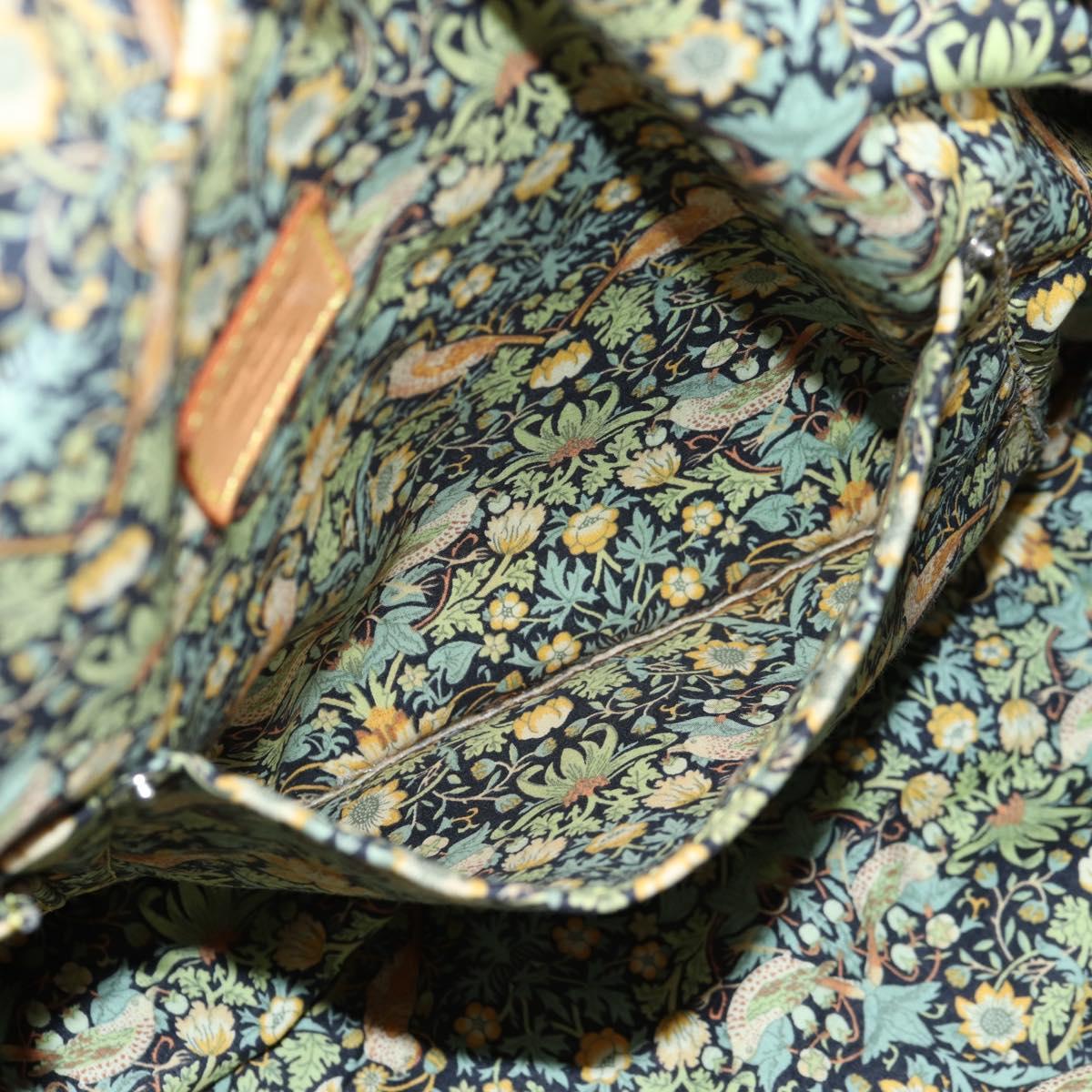 LOUIS VUITTON Monogram Denim Patchwork Bowery Tote Bag Blue M95376 Auth 136291V