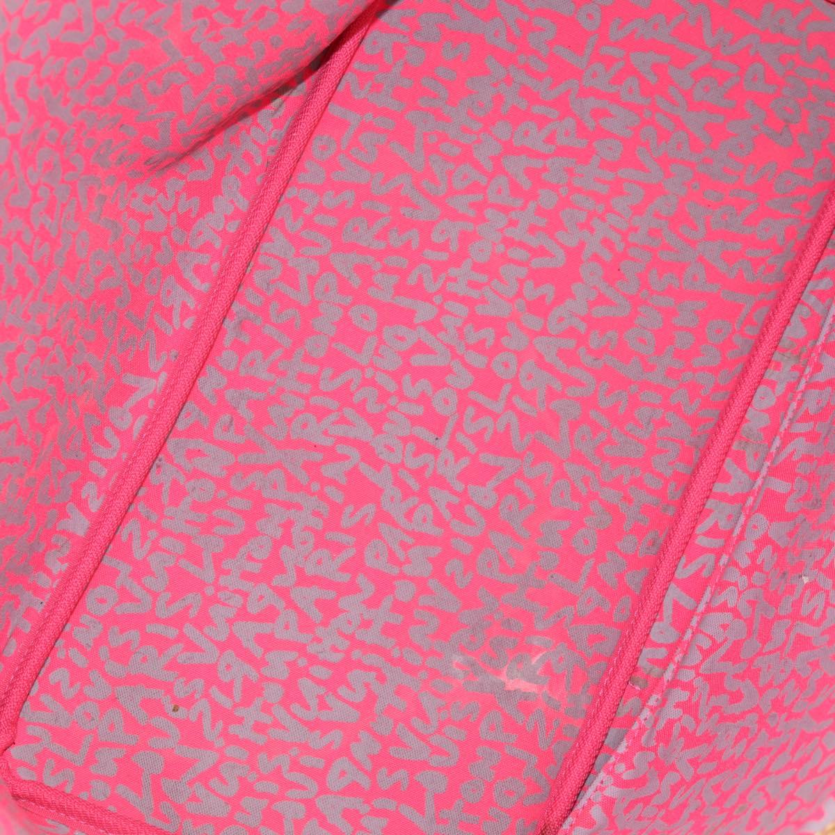 LOUIS VUITTON Monogram Graffiti Neverfull GM Bag Fuchsia M93701 LV Auth 136298V