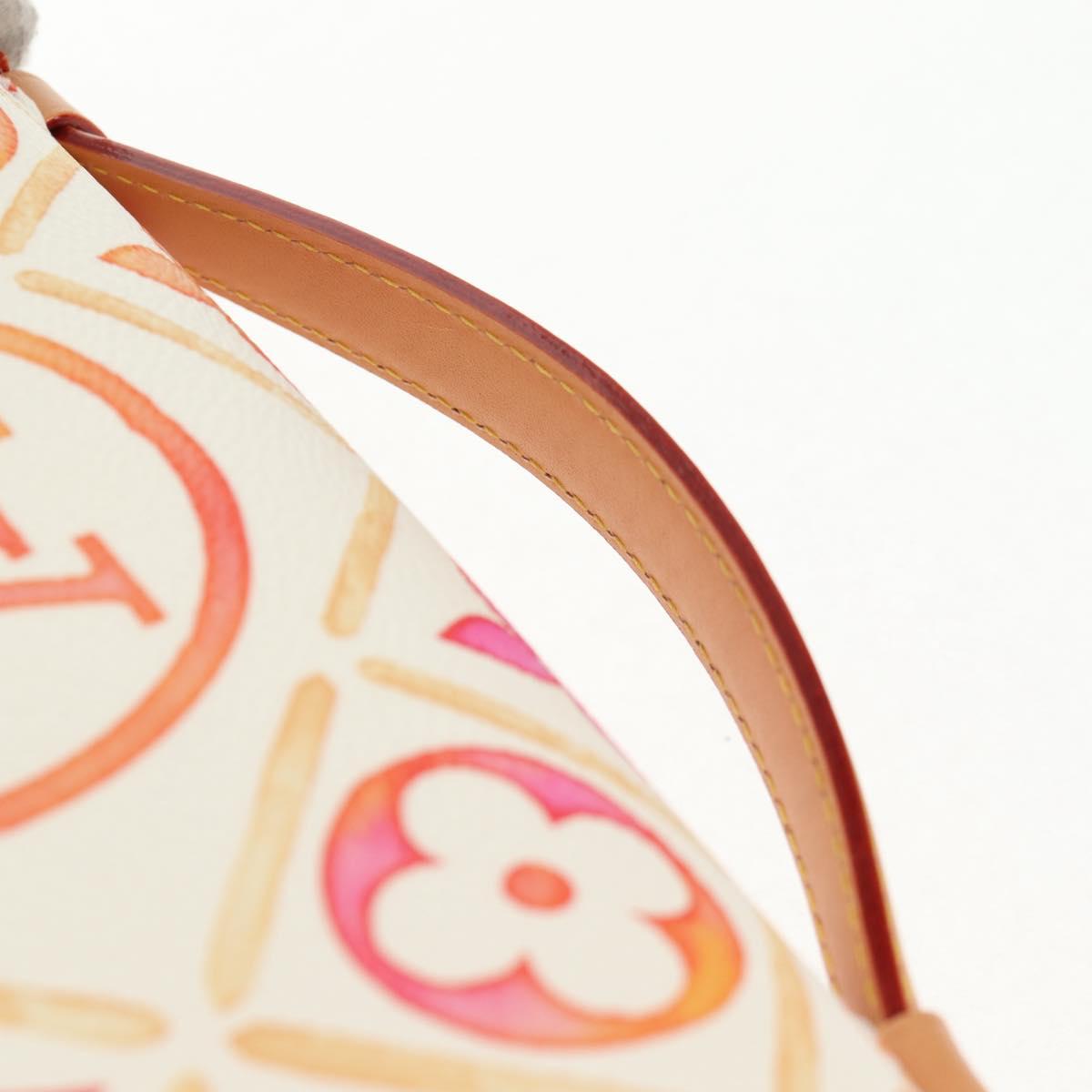 LOUIS VUITTON Monogram Pochette Metis MM Hand Bag 2way Pink M11461 Auth 136299M