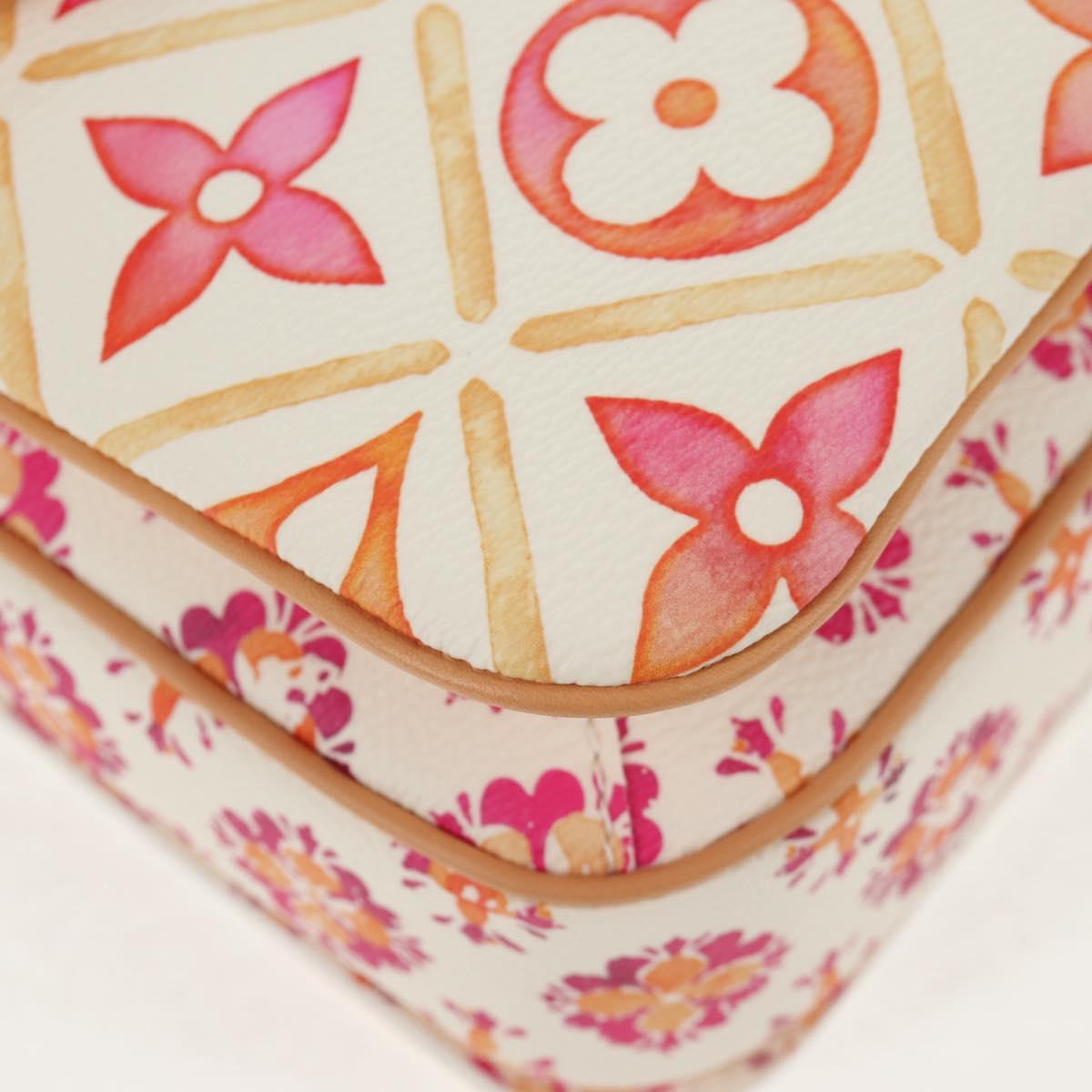 LOUIS VUITTON Monogram Pochette Metis MM Hand Bag 2way Pink M11461 Auth 136299M