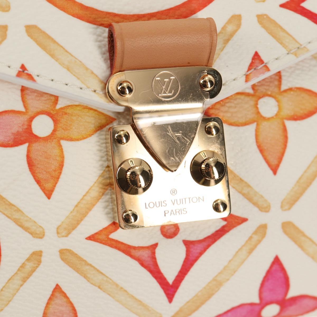 LOUIS VUITTON Monogram Pochette Metis MM Hand Bag 2way Pink M11461 Auth 136299M