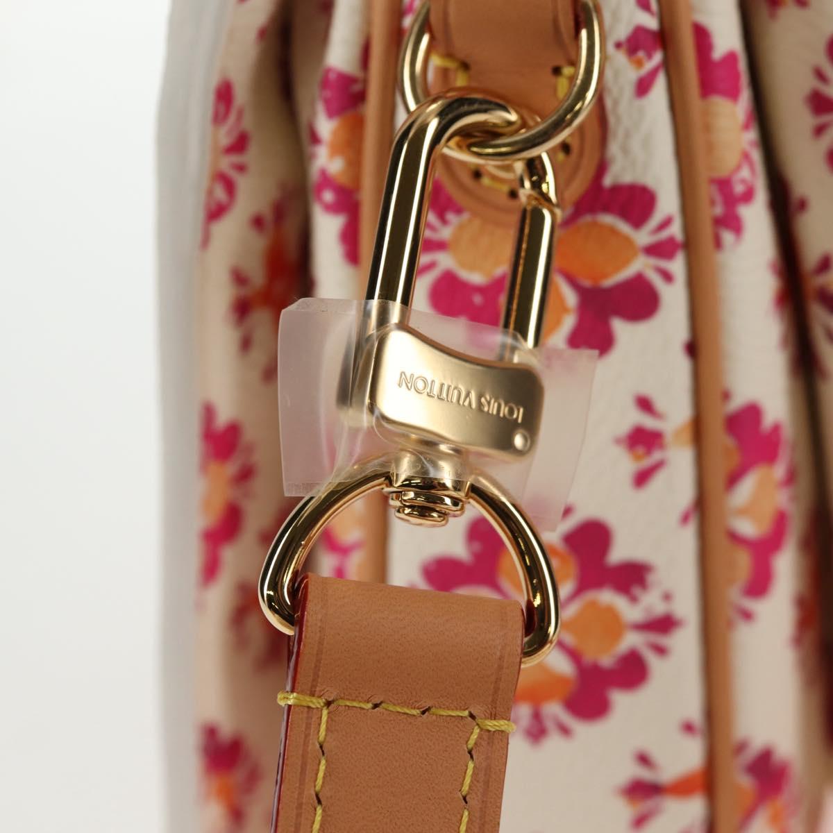 LOUIS VUITTON Monogram Pochette Metis MM Hand Bag 2way Pink M11461 Auth 136299M